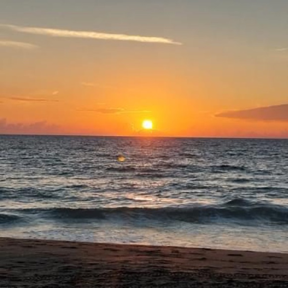 Live listing❣️ like to be notified when I go live for sunrise at the beach